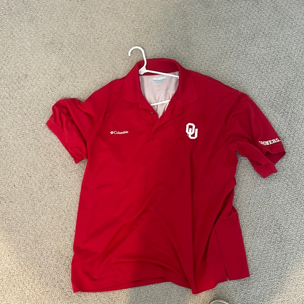 Oklahoma University Columbia Polo - Omni shade